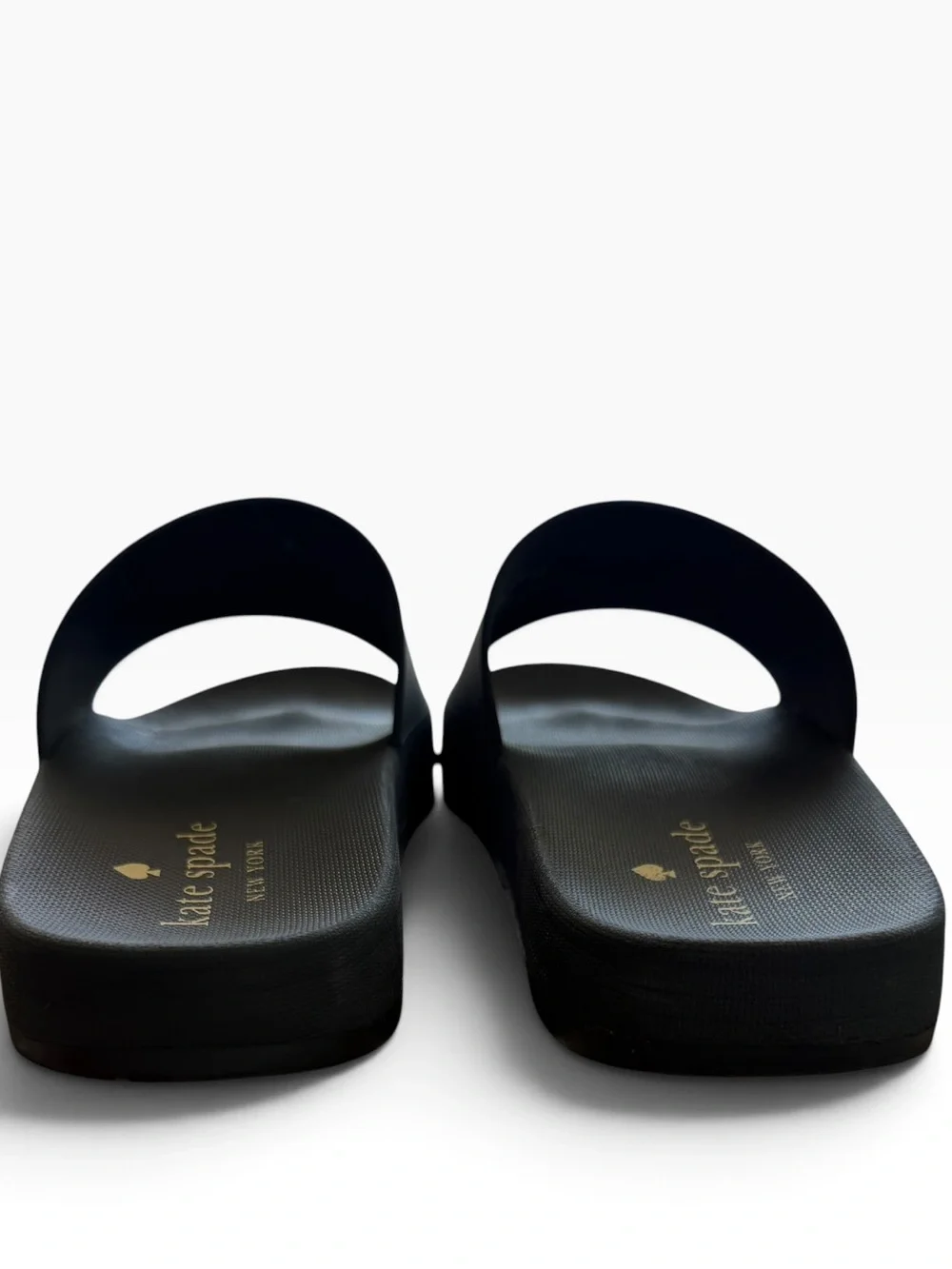Kate Spade New York Sunny Slide Sandals Matte Black EC Women’s 11